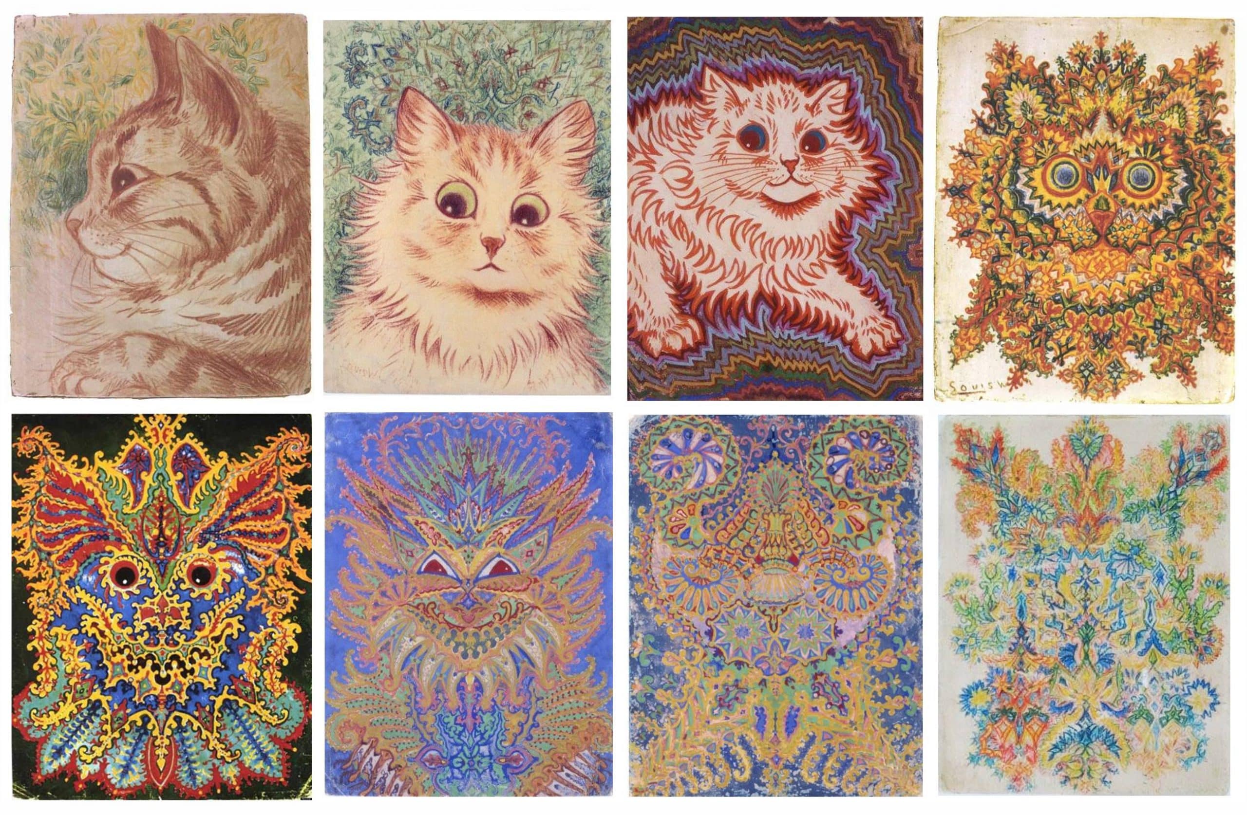 Louis Wain gatti