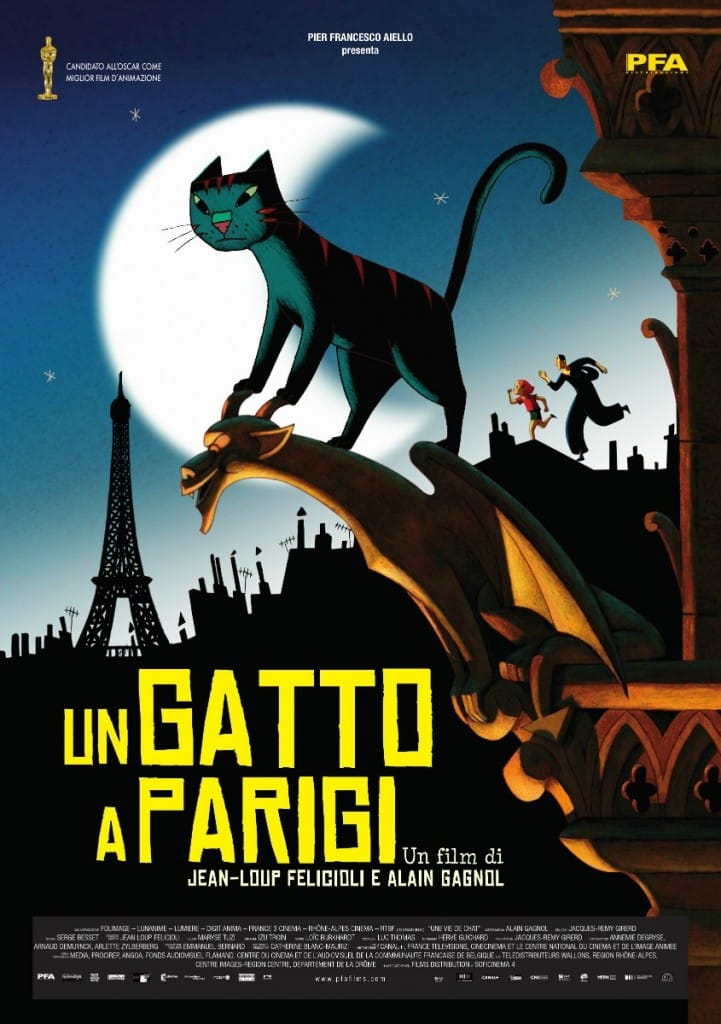 “Un gatto a Parigi”: un piccolo gioiello dell’animazione