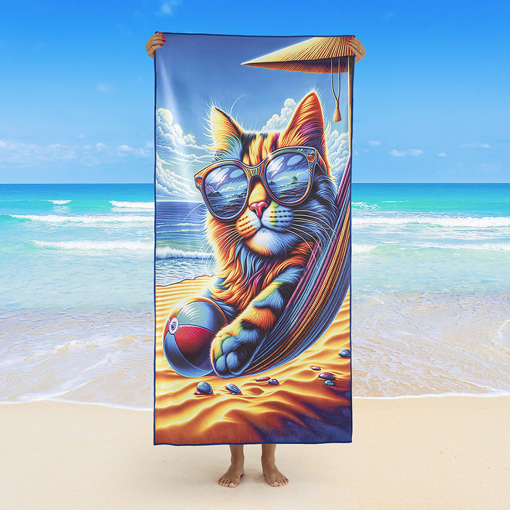telo mare g come gatto plastica riciclata